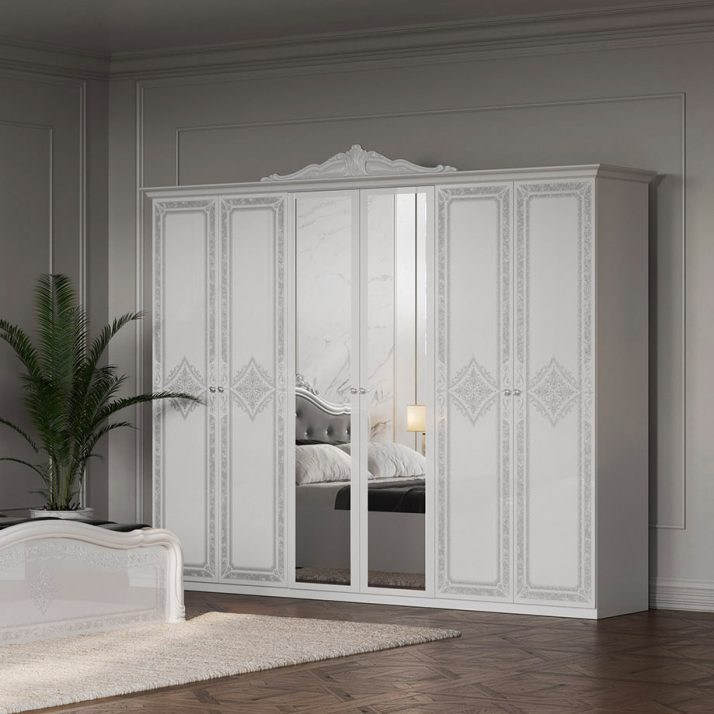 Option decor for wardrobe of bedroom set Luiza