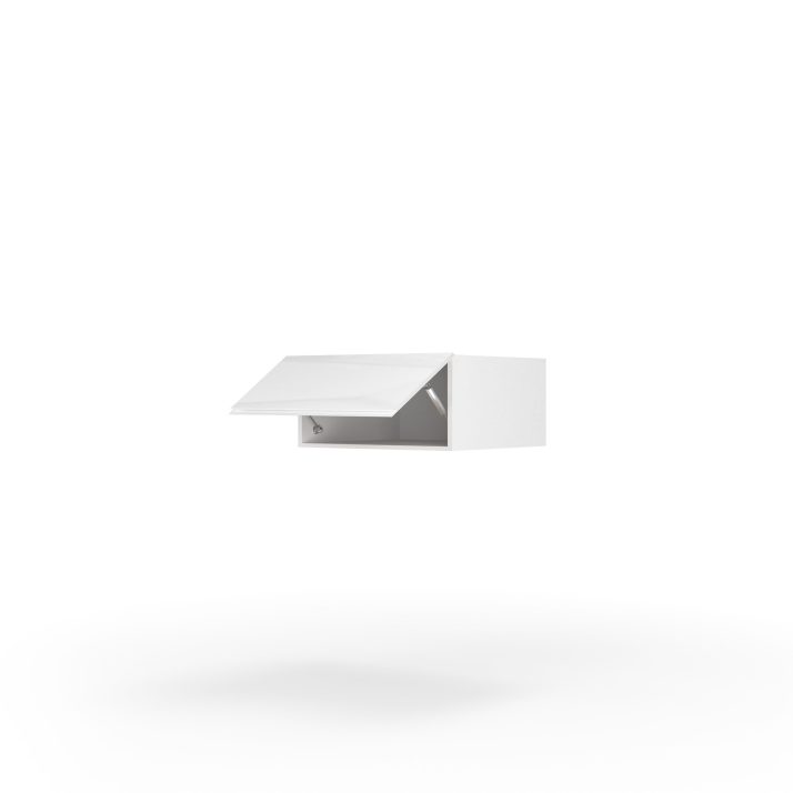 Кухонна секція Міленіум WG верхня 80В/360 1дв Aventos Pro Blum(Білий/Глянець Білий (Серія М))