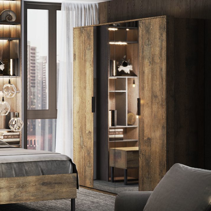 4-door wardrobe Quadro