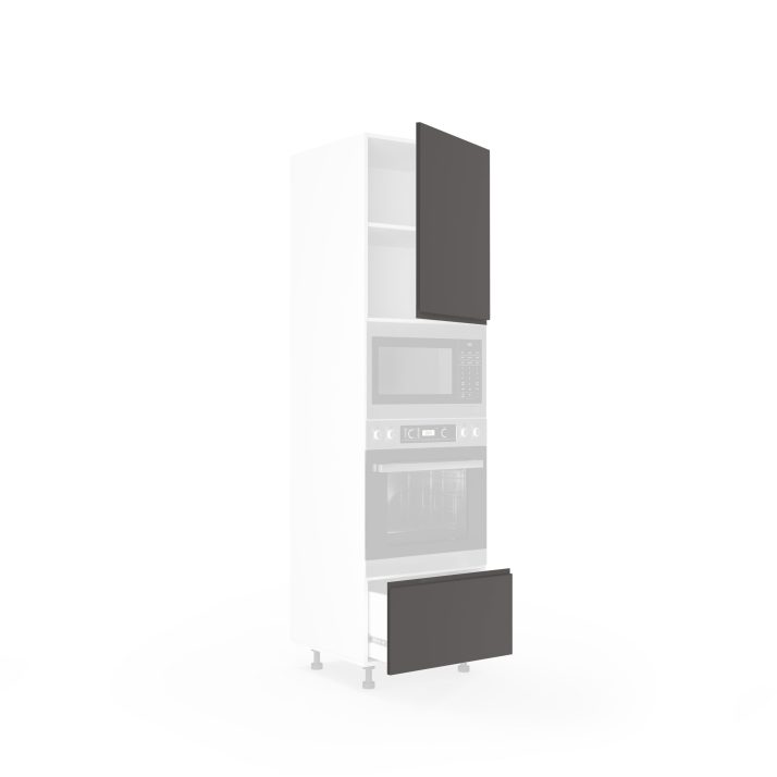 Kitchen facade Millenium 60COM1DR/2140 Oven+Microwave Pro Blum+Hettich Right
