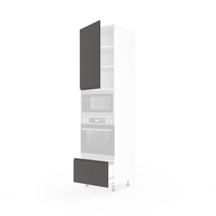 Kitchen facade Millenium 60COM1DR/2320 Oven+Microwave Pro Blum+Hettich Left