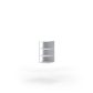 Carcass upper section 30UER/720 Radius ending Pro Blum 1dr of kitchen set
