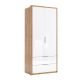 2-door 2-drawers wardrobe without mirors of bedroom set Asti