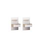 Nightstands Hanging (2pcs) of bedroom set Asti