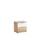 2-drawers nightstand of bedroom set Asti