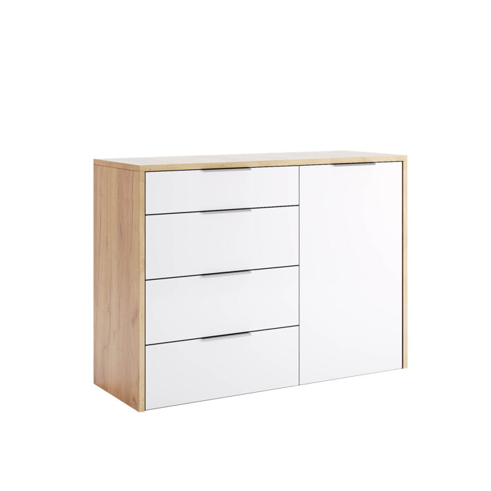 Комод Асті 1дв. 4шх.