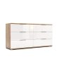 6-drawer chest of bedroom set Asti