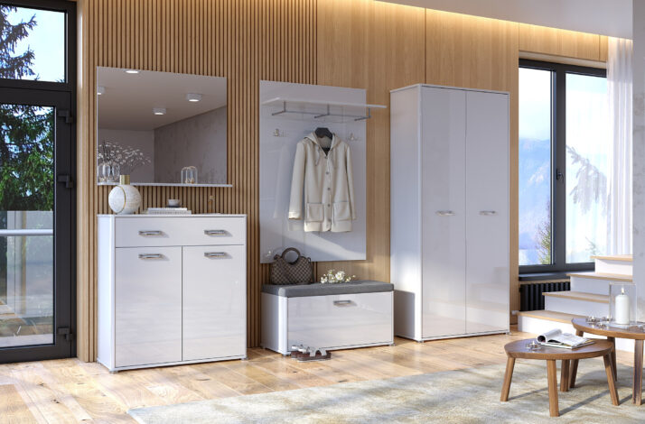 Mirror of hallway set Bella