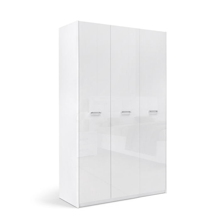 3-door wardrobe without mirrors Bella