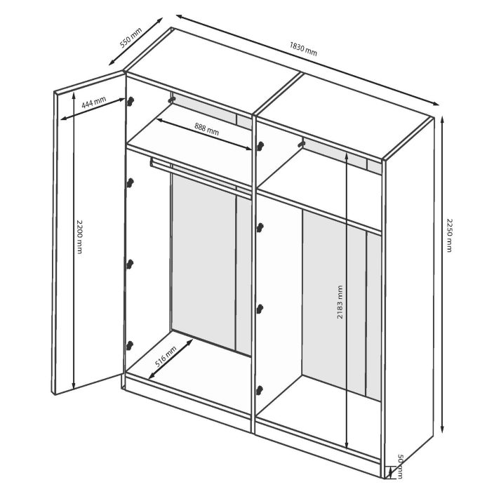 Шафа Белла 4дв.