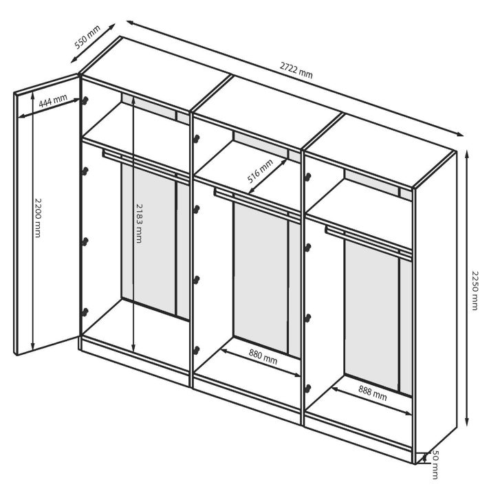 Шафа Белла 6дв.
