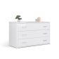 3-drawer chest of bedroom set Bella