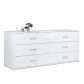 6-drawer chest of bedroom set Bella