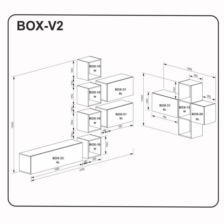 Living room set BOX V2