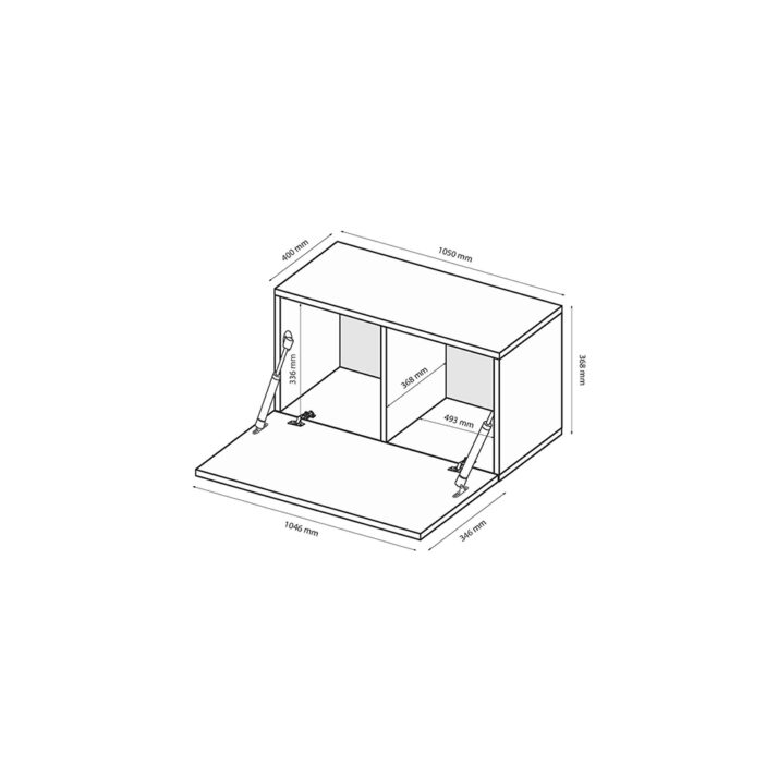 Section Box-42 TV 1,05 of living room BOX