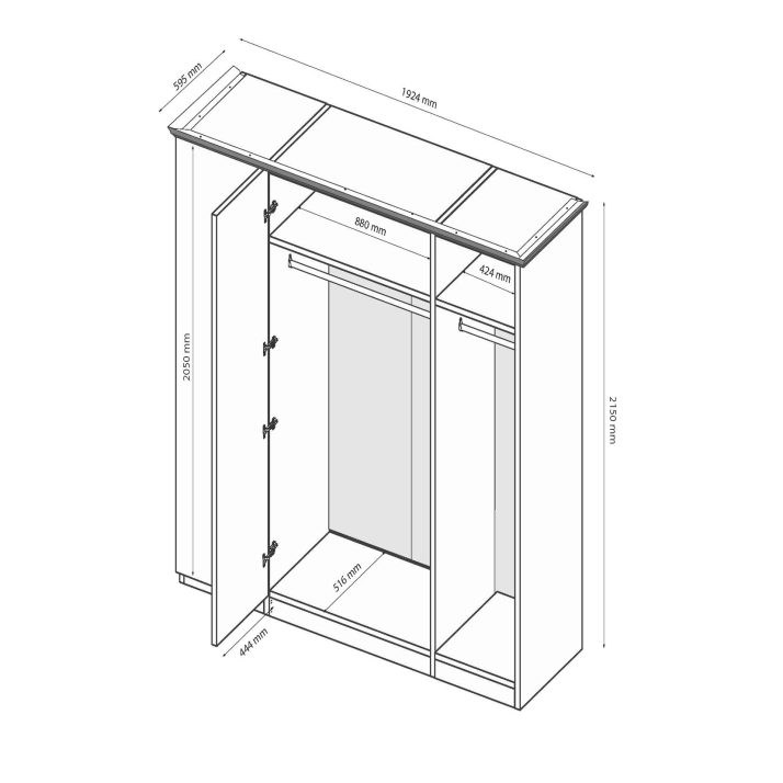 Шафа 4дв. Єва