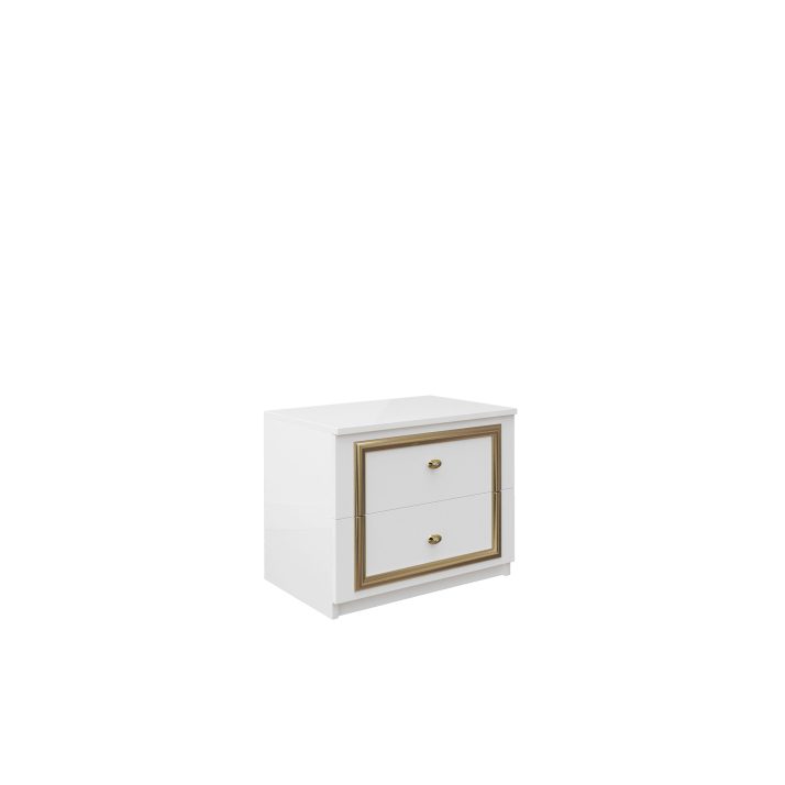 2-drawer nightstand of bedroom set Evа