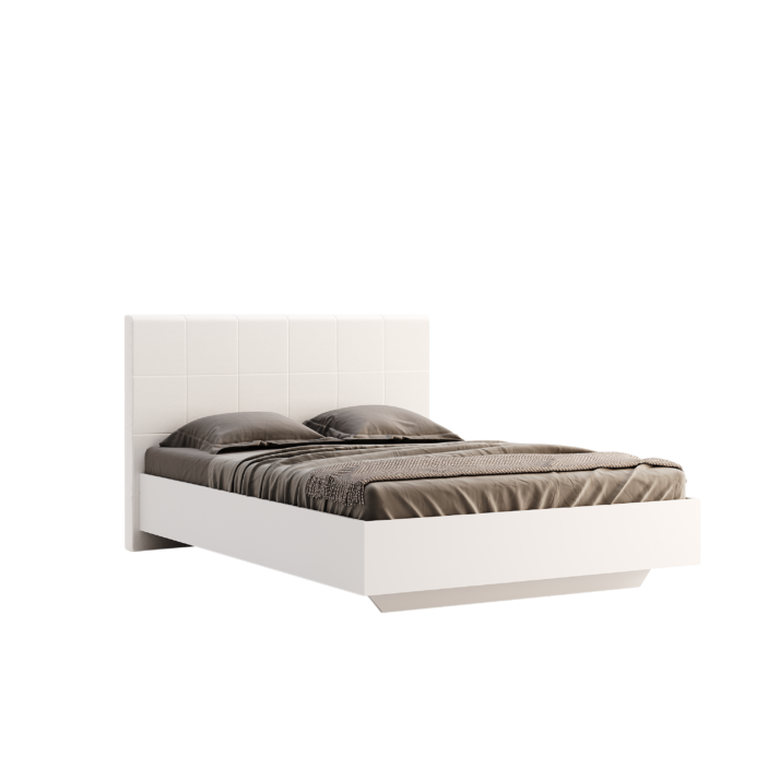 Bed 1,4×2,0 with soft headboard of children’s set Family Junior