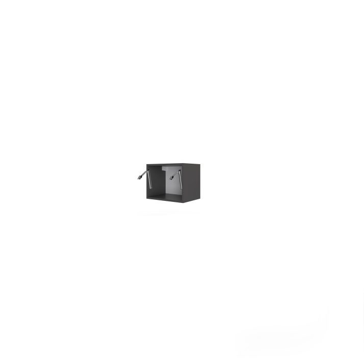 Корпус кухонний секцiя верхня 40В/450 1дв Aventos Pro Blum(Антрацит (Серія М))