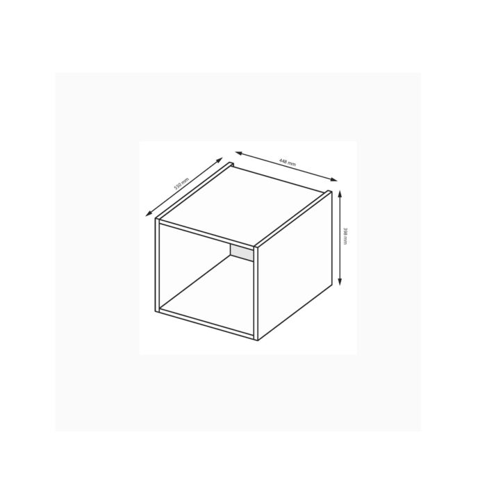 Корпус антресоль Ідеа 1дв.