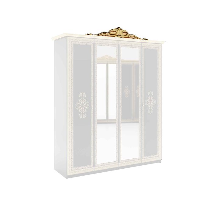 Option decor for wardrobe of bedroom set Jennifer