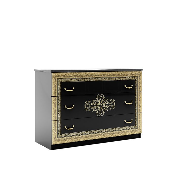 3-drawer chest of bedroom set Jennifer