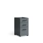 Option nightstand under manager table of office set Jurian