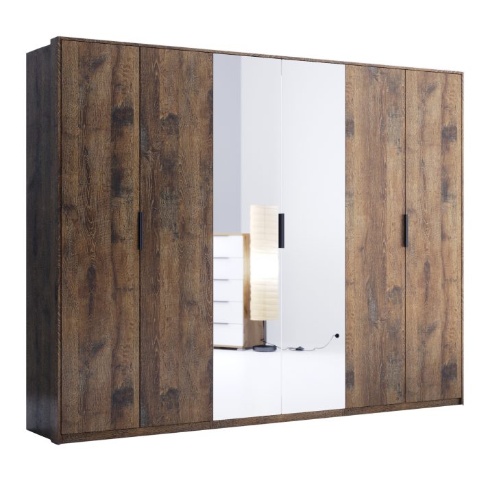 6-door wardrobe Quadro