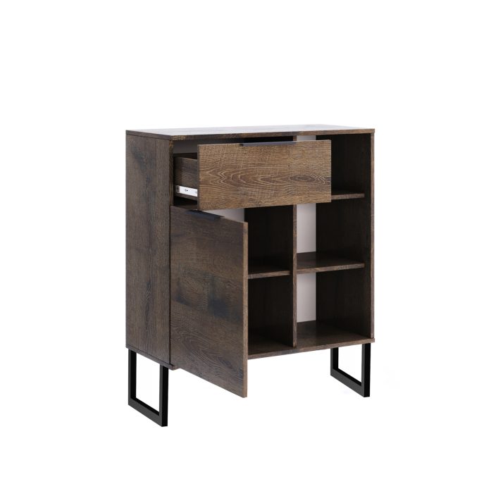 1-door 1-drawer commode of bedroom set Quadro