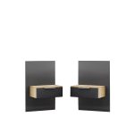 Nightstands Hanging (2pcs) of bedroom set Luna