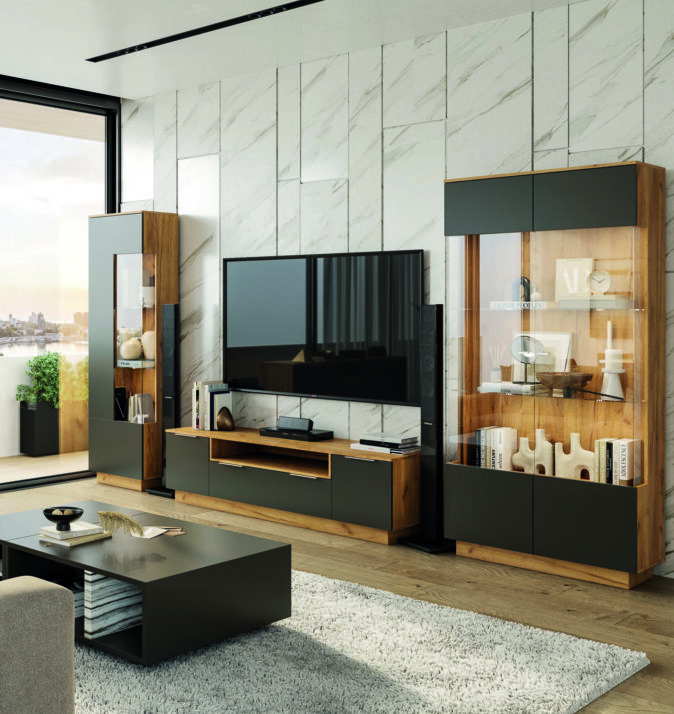 Тумба ТВ Луна 1.8м.