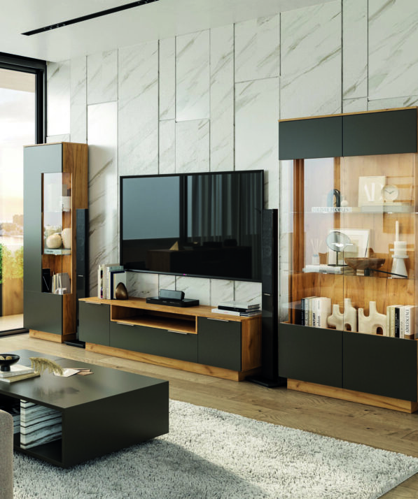 2-door sideboard of livngroom set Luna