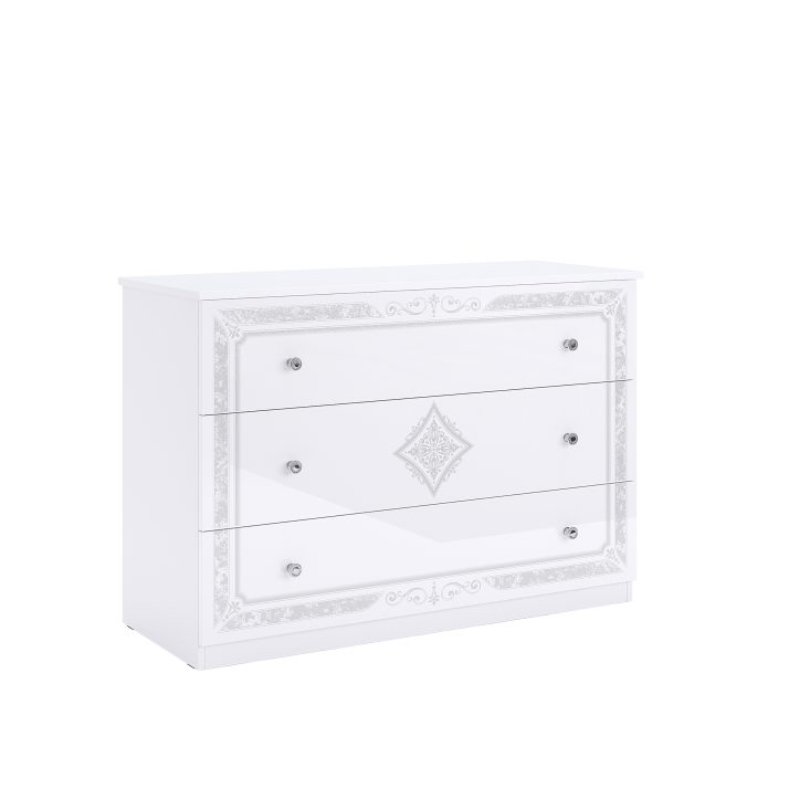 3-drawers chest of bedroom set Luiza