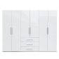 6-doors 3-drawers wardrobe Magnum