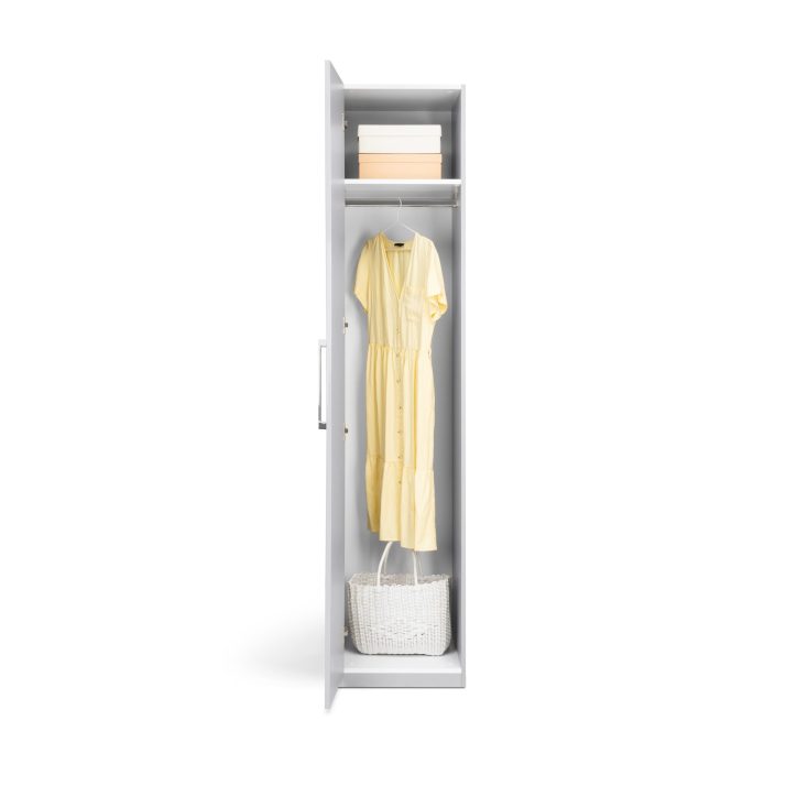 1-door wardrobe without mirors of bedroom set Megy