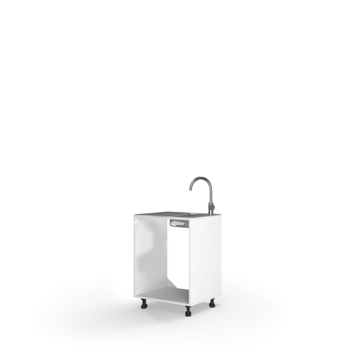 Carcass lower section 60LS/820 Sink 2dr of kitchen set