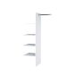 Option T-shaped Shelf Slide-door wardrobe 2,5m