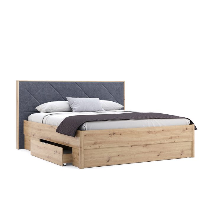 Bed 1,8×2,0 without lift without frame of bedroom set Raymond