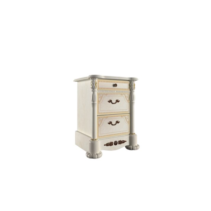 3-drawer nightstand of bedroom set Rosella