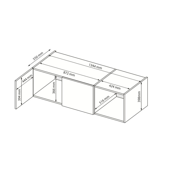 Антресоль Фемелі 3дв.