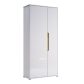 2-door wardrobe without mirror of hallway set Stella