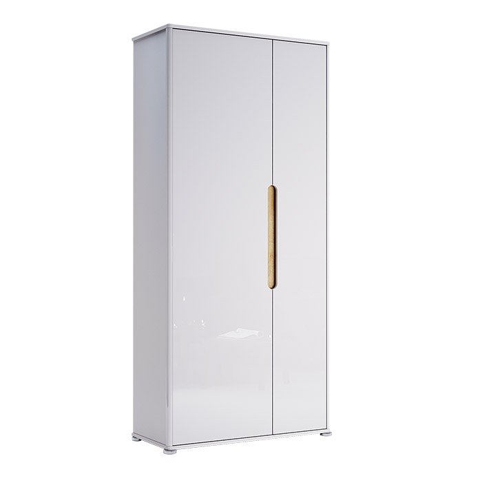 2-door wardrobe without mirror of hallway set Stella