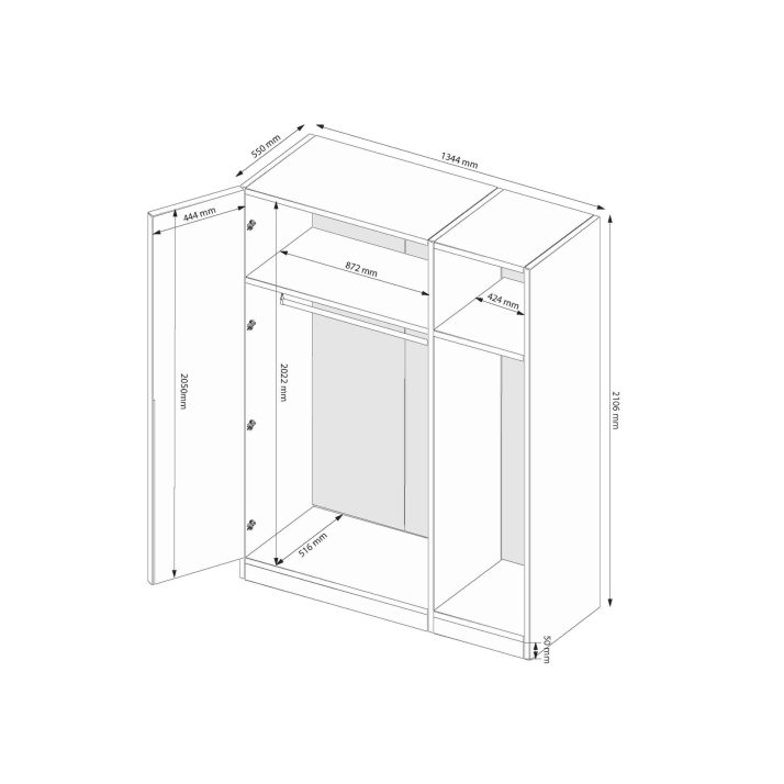 Шафа Тедді 3дв.
