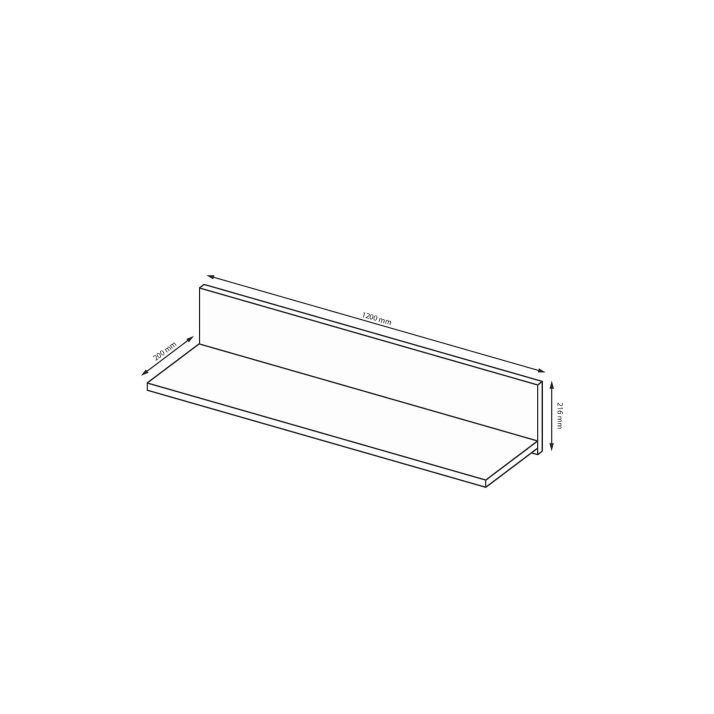 Полиця настінна Томмі