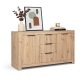 2-door 3-drawer 1,6m chest of livingroom set Tommy