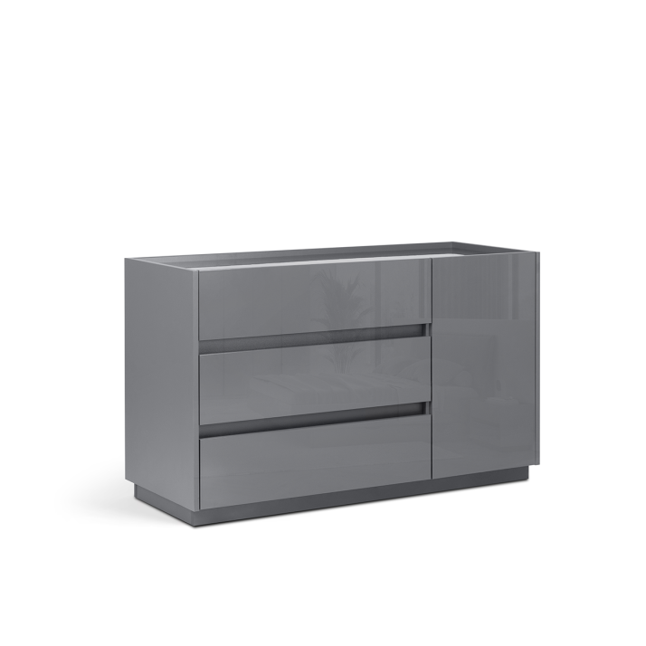 1-door 3-drawer chest of bedroom set Teo