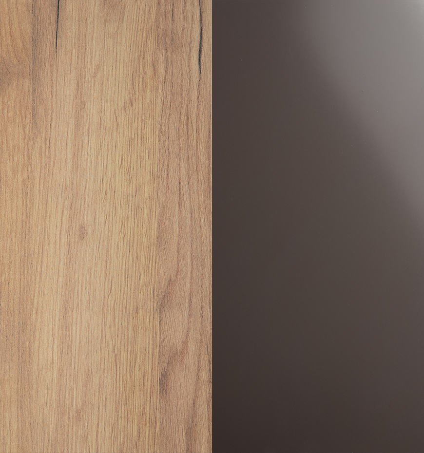 Дуб Крафт/НапівМат Лава