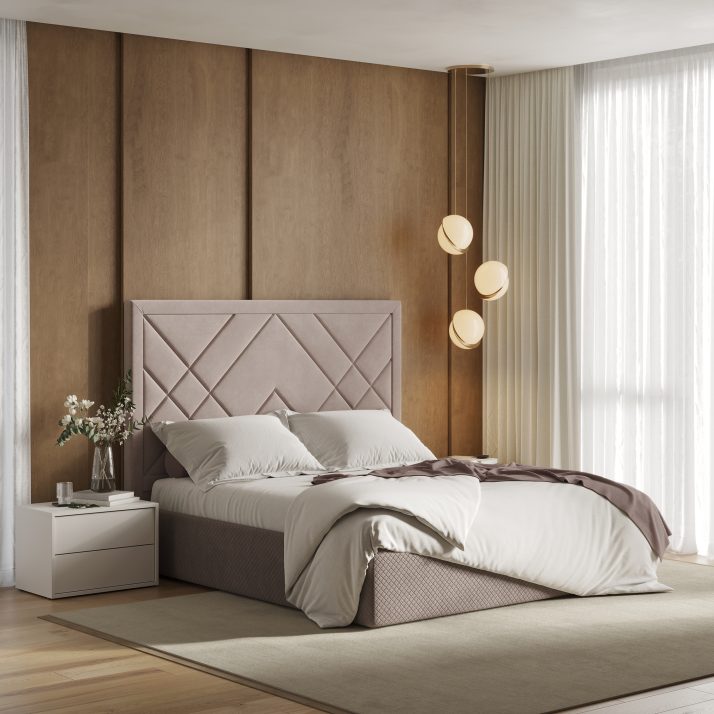 М’яке Ліжко Віва 1.6 (тканина SYMPHONY,під замовлення)