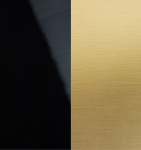 Глянець Чорний/Золото