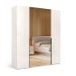 4-door wardrobe of bedroom set Lori